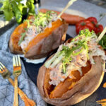 Sötpotatis med tonfiskröra